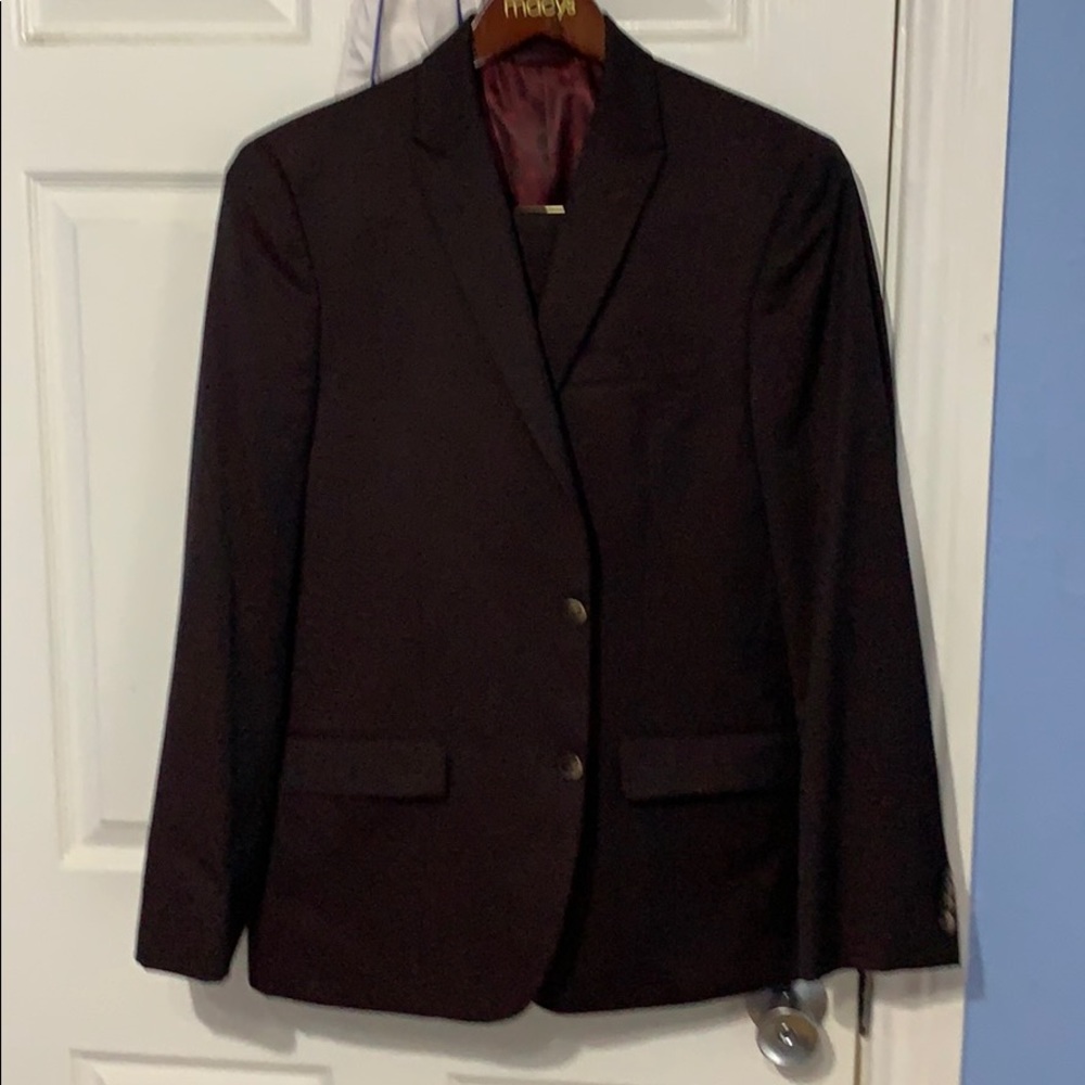 Burgundy Suit